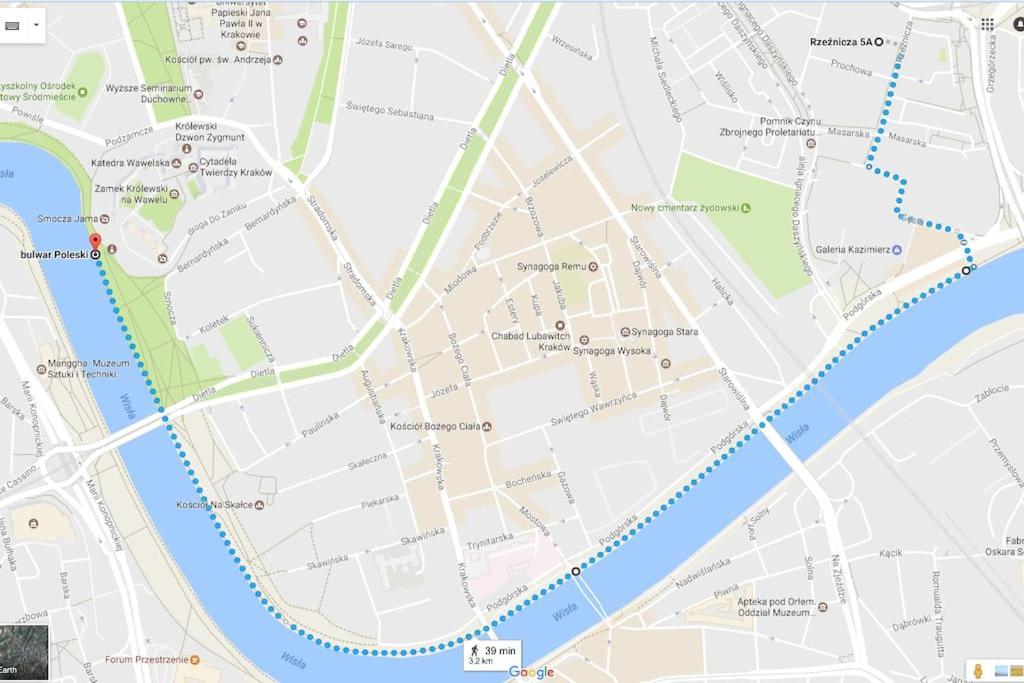 Big Cosy Retro Apt, Free Parking, 15Min Oldtown & Kazimierz - By Homelike Krasków Eksteriør bilde
